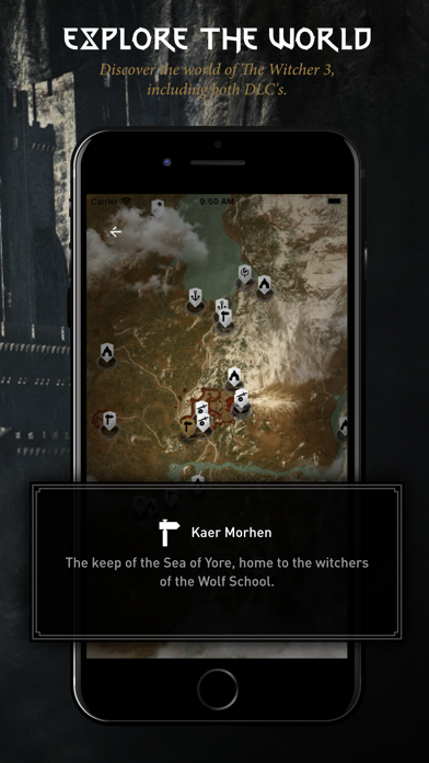 The Witcher 3: Unofficial App screenshot 4