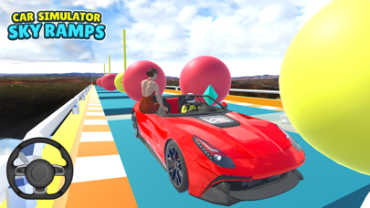 Car Simulator Sky Ramps Screenshot