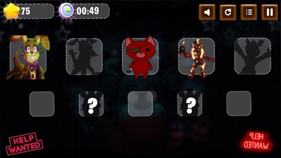 Foxy Five Puzzles Night Screenshot
