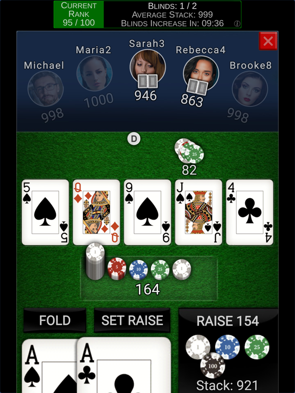 Screenshot #5 pour Offline Tournament Poker