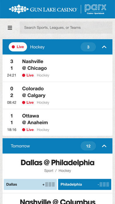 Gun Lake Betslip Builder Screenshot