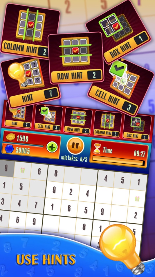 #2. Sudoku Logic Puzzles (iOS) By: Josip Pavic