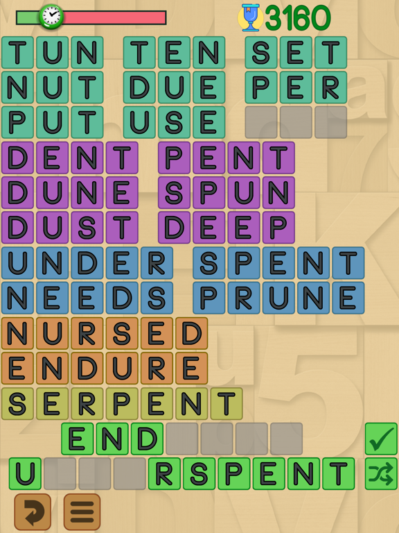 Screenshot #4 pour Word-Up!, word twist
