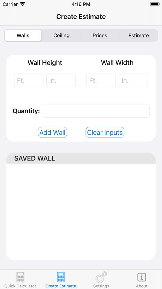 #2. Calculate Drywall (iOS) Podle: Brandon Grow