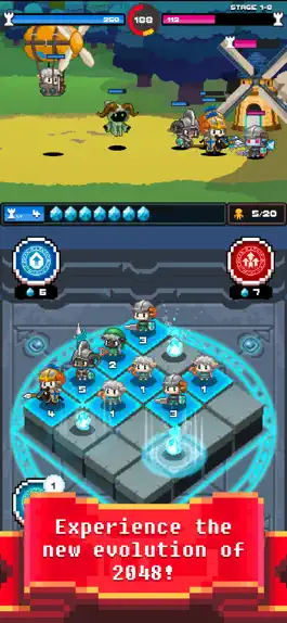Game screenshot Heroes Battle 2048 hack