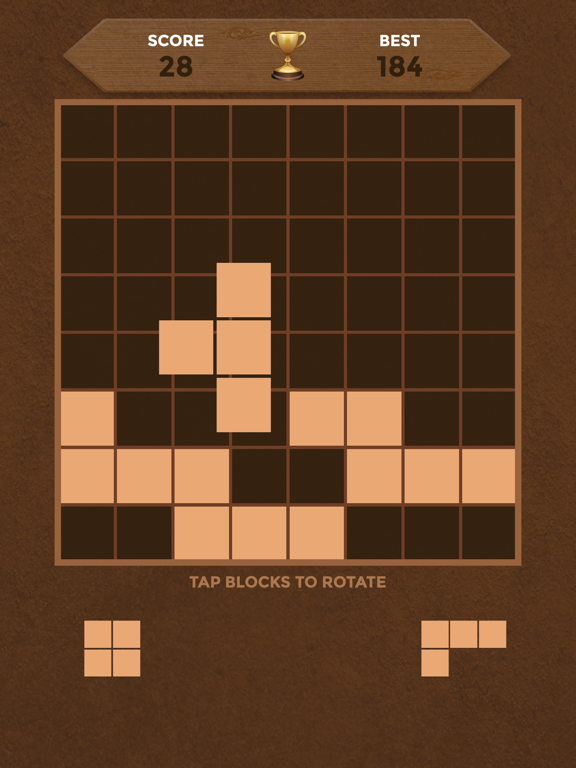 Screenshot #4 pour WoodBlocku: Block Puzzle Wood