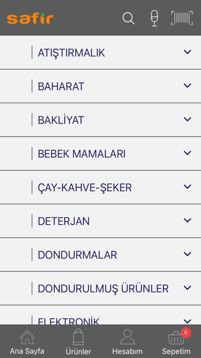 Safir Market Screenshot