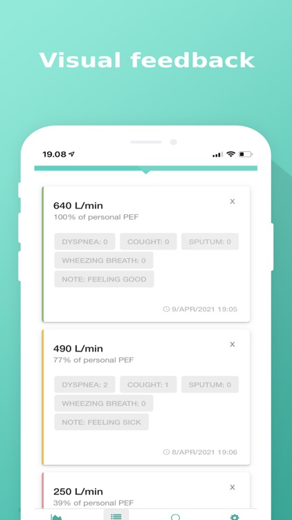 Easy Peak Flow Diary screenshot-4