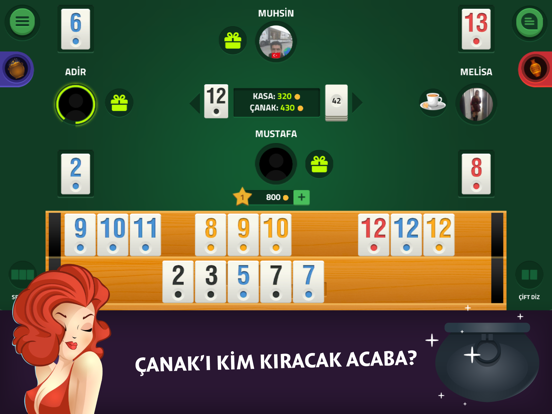 Okey Canlı iPad app afbeelding 1