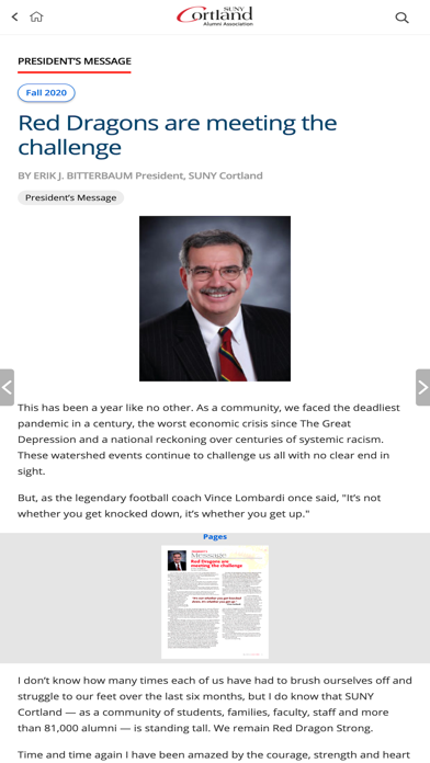 How to cancel & delete SUNY Cortland Alumni Magazine from iphone & ipad 1