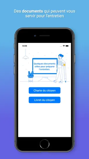 Capture d'écran de Naturalisation En France sur iPhone 4