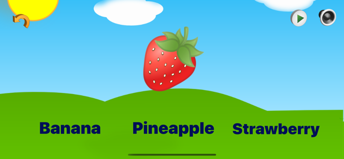 Fruits Learning Game