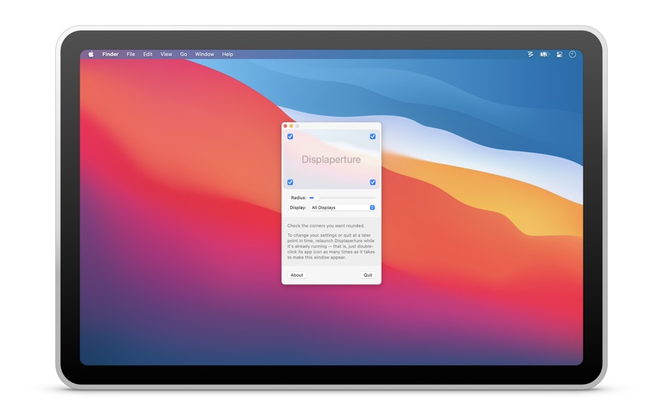 Displaperture (macOS) بواسطة: Many Tricks Displaperture (macOS) بواسطة: Many Tricks
