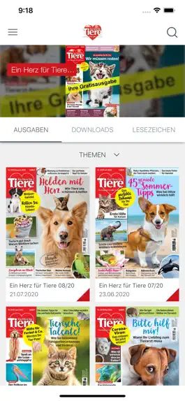 Game screenshot Ein Herz für Tiere Magazin apk