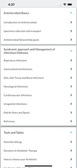 Game screenshot AIIMS Antibiotic Policy apk