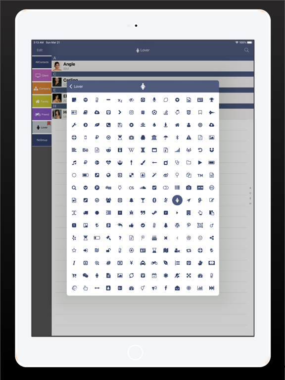 GContact iPad screenshot 4 - Business app