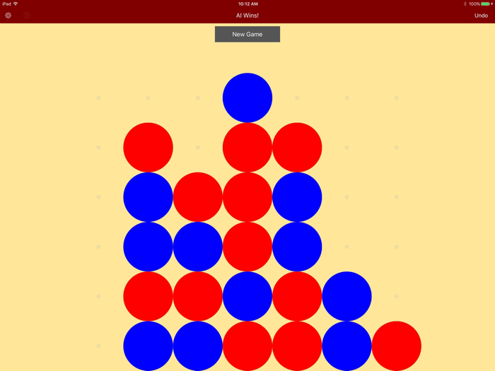 Four in a Row - Expert AI