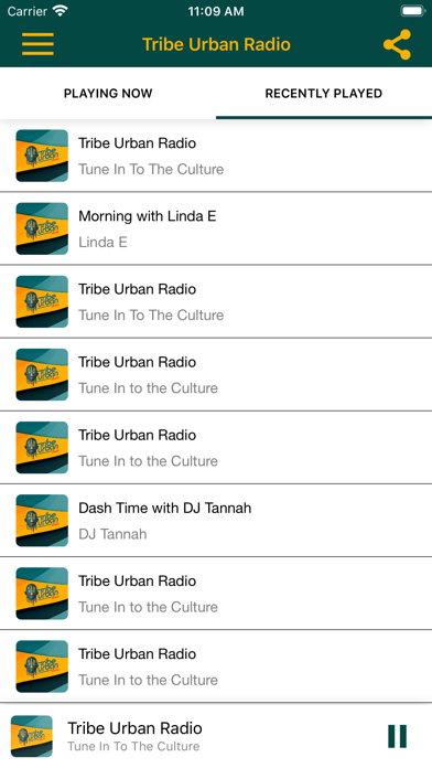 Tribe Urban Radio screenshot 2