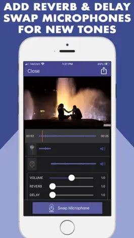 Game screenshot MicSwap Video Pro Audio Editor apk