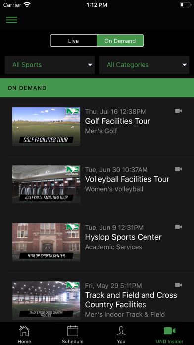 UND Fighting Hawks Screenshot