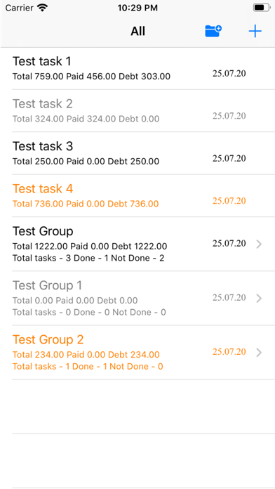 Screenshot #1 pour Work&Payment