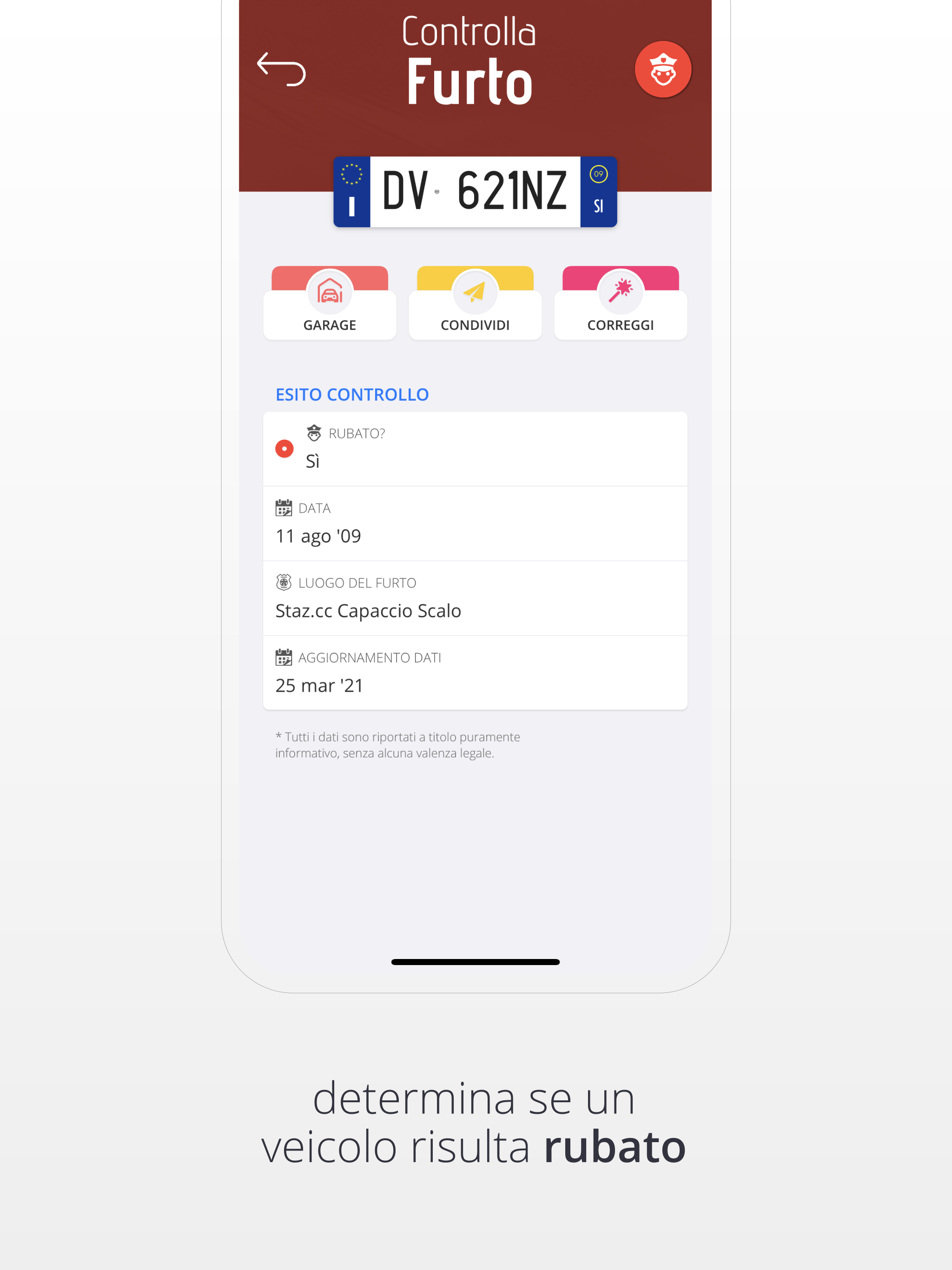 Veicolo+: info targa (no ads)
