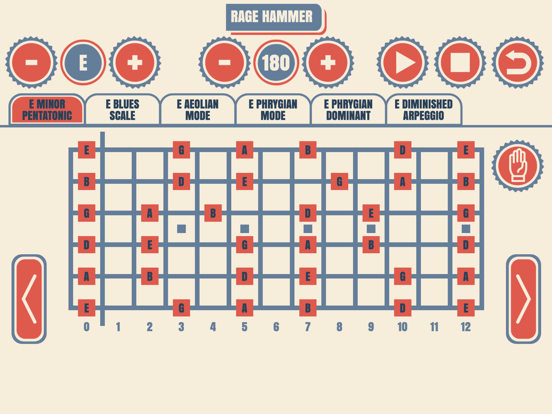 Screenshot #4 pour Metal Guitar Jam Tracks