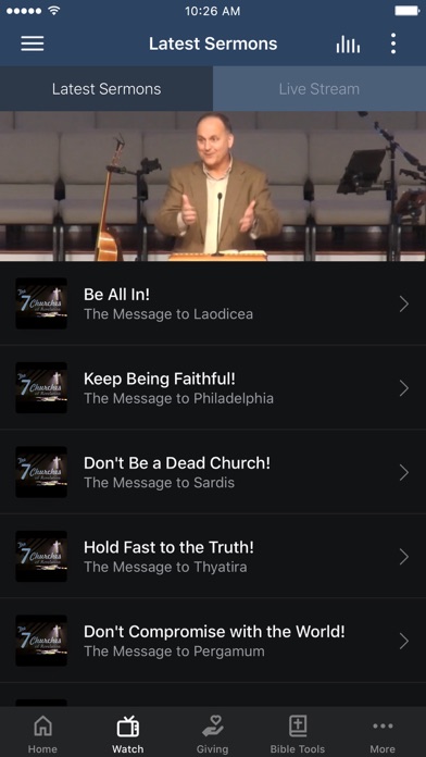 Ephesus Baptist Church Screenshot