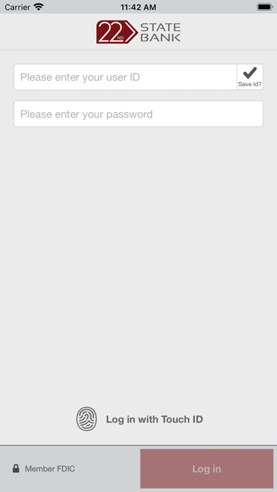 22nd State Bank Biz Screenshot