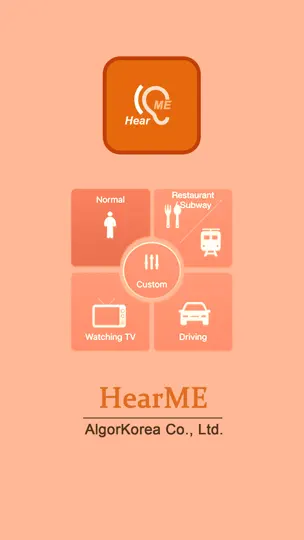 Screenshot von HearME auf dem iPhone 1