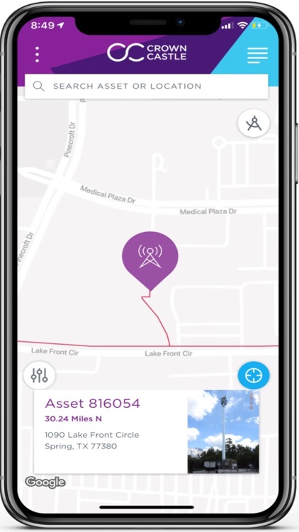 Crown Castle Asset Locator