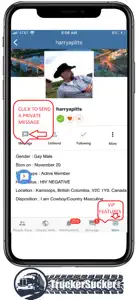 TruckerSucker gay dating chat screenshot #5 for iPhone