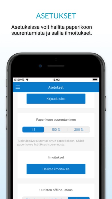 Keski-Uusimaa, päivän lehti Screenshot