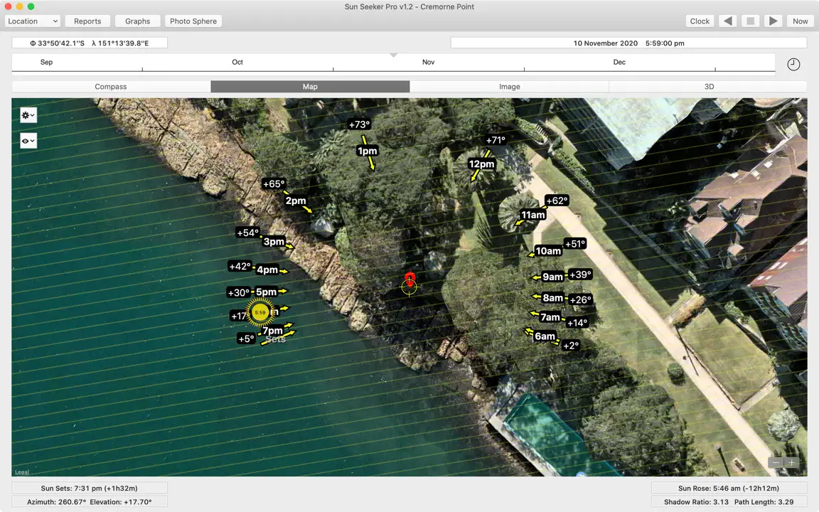 Sun Seeker Pro iPhone Screenshot 2
