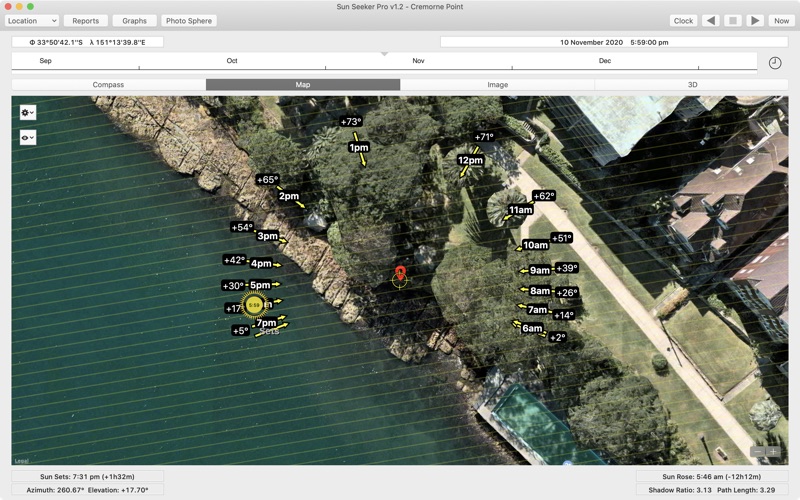 Sun Seeker Pro Screenshot