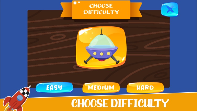 Matching game for little kids