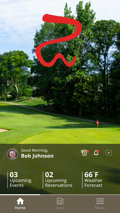 RedWater Golf Clubs Screenshot