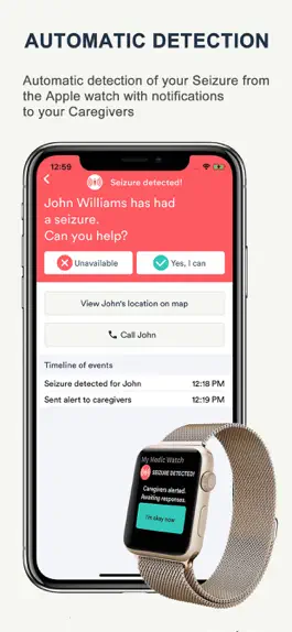 Game screenshot Seizure Alert - My Medic Watch mod apk