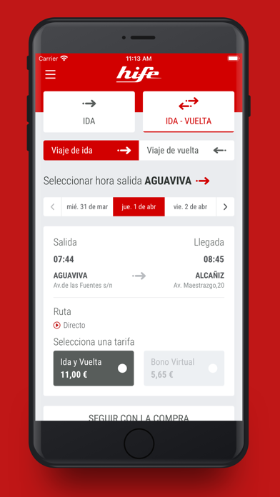 Hife Bus Screenshot