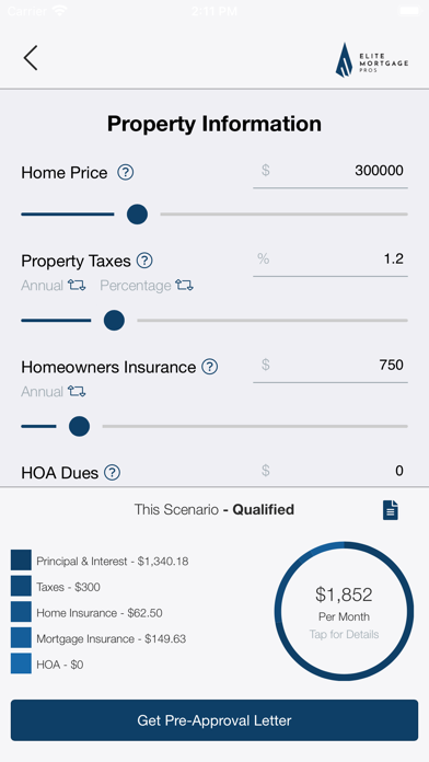 Elite Mortgage Pros Screenshot