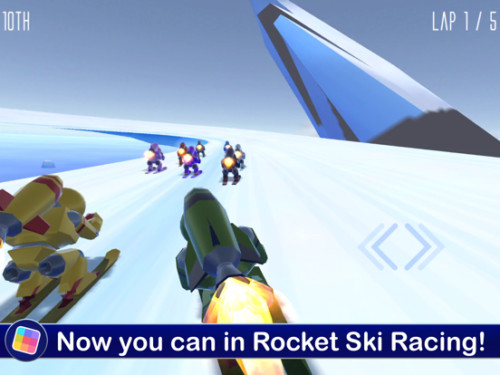 Rocket Ski Racing - GameClub iPad app afbeelding 3