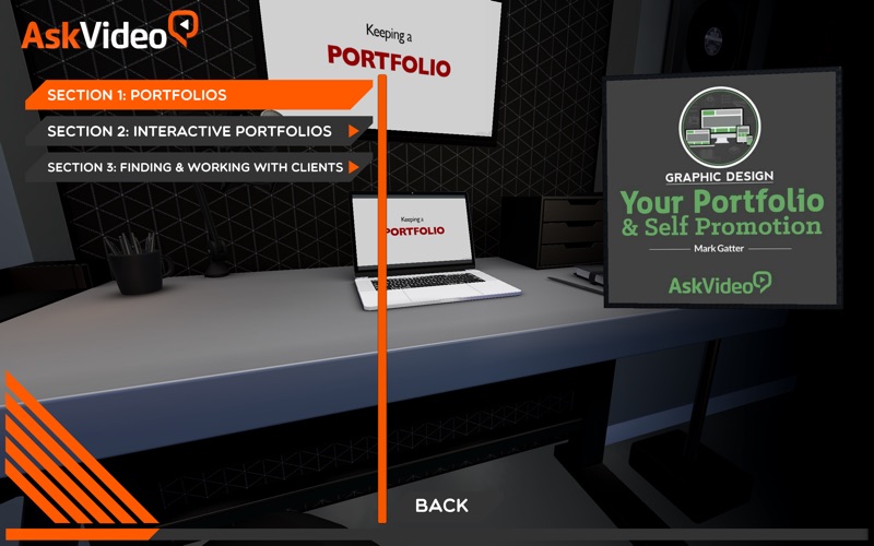 Screenshot #2 pour Portfolios & Self Promotion