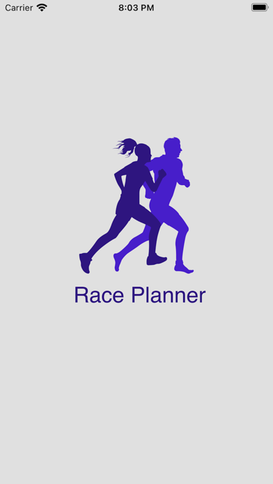 Race Planner Screenshot