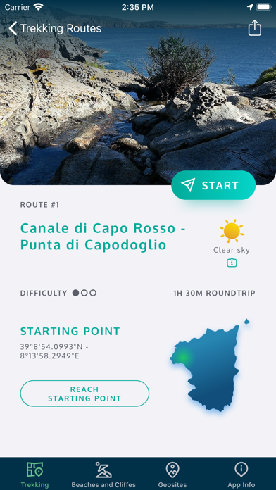Trekking San Pietro Screenshot