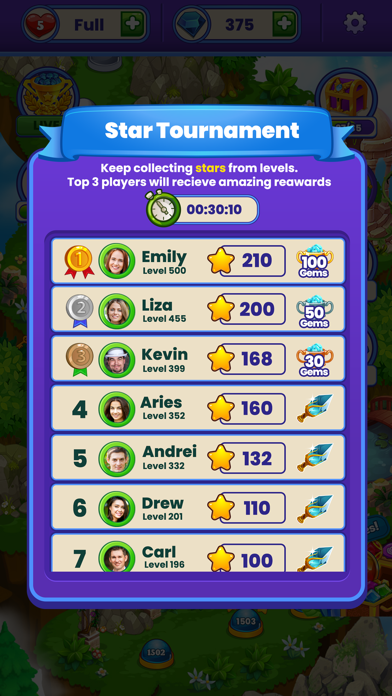 Gem Blast Match 3 Jewel Crush Screenshot