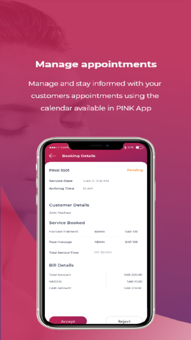 Pink for Business Screenshot