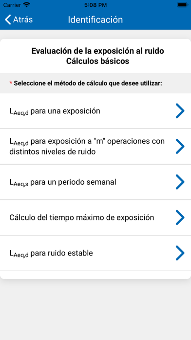 Exposición a ruido Screenshot