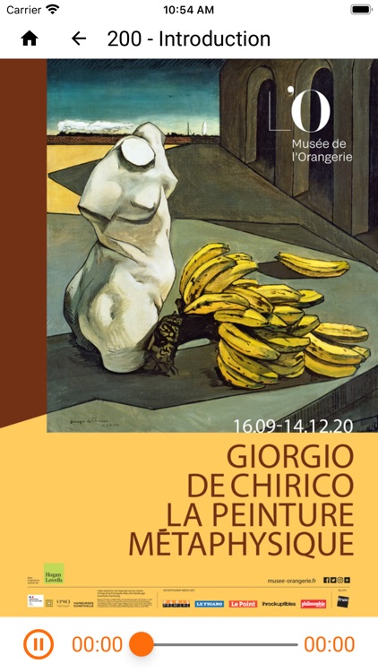 Chirico. Metaphysical painting