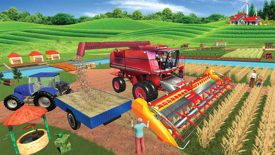 #4. Modern Tractor Farming Game (iOS) Podle: yasir yasin
