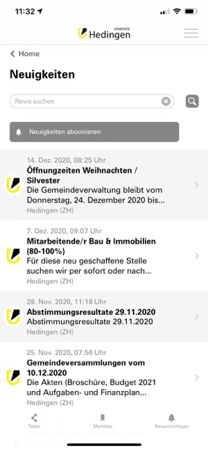 Gemeinde Hedingen on the App Store